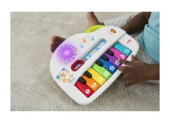 Ridi & Impara Pianoforte Di Cagnolino Edizione Multilingue, Pianoforte Giocattolo Portatile Con Contenuti Educativi Per Bambini Dai 6 Ai 36 Mesi Giochi Di Apprendimento