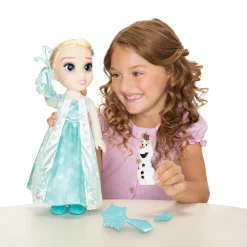 Clearance Frozen Bambola Cantante Di Elsa 38Cm Con Occhi Scintillanti Bambolotti