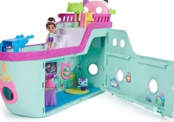 Best , La Nave Da Crociera Di Gabby, Con 2 Personaggi, Giocattoli A Sorpresa E Accessori Per La Casa Delle Bambole, Giocattoli Per Bambine E Bambini Dai 3 Anni In Su Case Delle Bambole