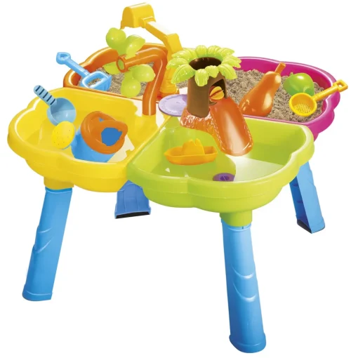Discount Game Table Water & Sand: Tavolo Da Gioco Multifunzionale Per Bambini Per Divertimento All'Aria Aperta Centri Gioco