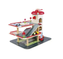 Outlet Garage A Tre Piani Veicoli In Legno