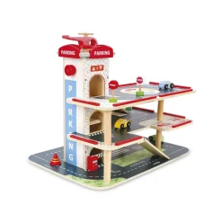 Outlet Garage A Tre Piani Veicoli In Legno