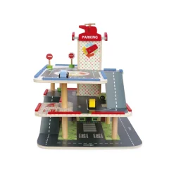 Outlet Garage A Tre Piani Veicoli In Legno