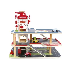 Outlet Garage A Tre Piani Veicoli In Legno