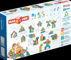 Sale Magicube Shapes Recycled Little World 25 Pcs Costruzioni Bambini