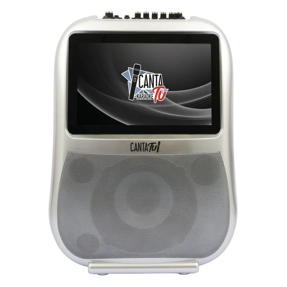 Outlet Canta Tu Pro Macchina Per Karaoke Colore Silver Tablet E Giochi Interattivi