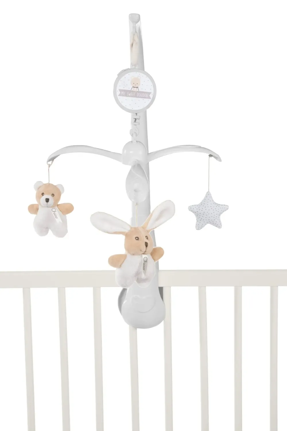 Hot Giostrina Dell'Orsetto E Coniglietto Toys Center Giochi Per Passeggino E Culla