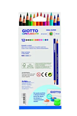 Online Superlaccato Confezione 12 Pastelli Colorati Cancelleria E Accessori