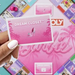 Outlet Monopoly Barbie, Gioco Da Tavolo, Giochi Per Famiglie Per 2-6 Giocatori, Dagli 8 Anni In Su Giochi Di Societa Per Bambini