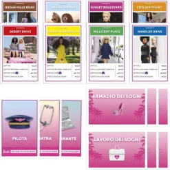 Outlet Monopoly Barbie, Gioco Da Tavolo, Giochi Per Famiglie Per 2-6 Giocatori, Dagli 8 Anni In Su Giochi Di Societa Per Bambini