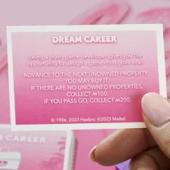 Outlet Monopoly Barbie, Gioco Da Tavolo, Giochi Per Famiglie Per 2-6 Giocatori, Dagli 8 Anni In Su Giochi Di Societa Per Bambini