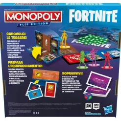 Monopoly Fortnite Flip Edition, Gioco Da Tavolo Dai 13 Anni In Su Giochi In Scatola Per Famiglia
