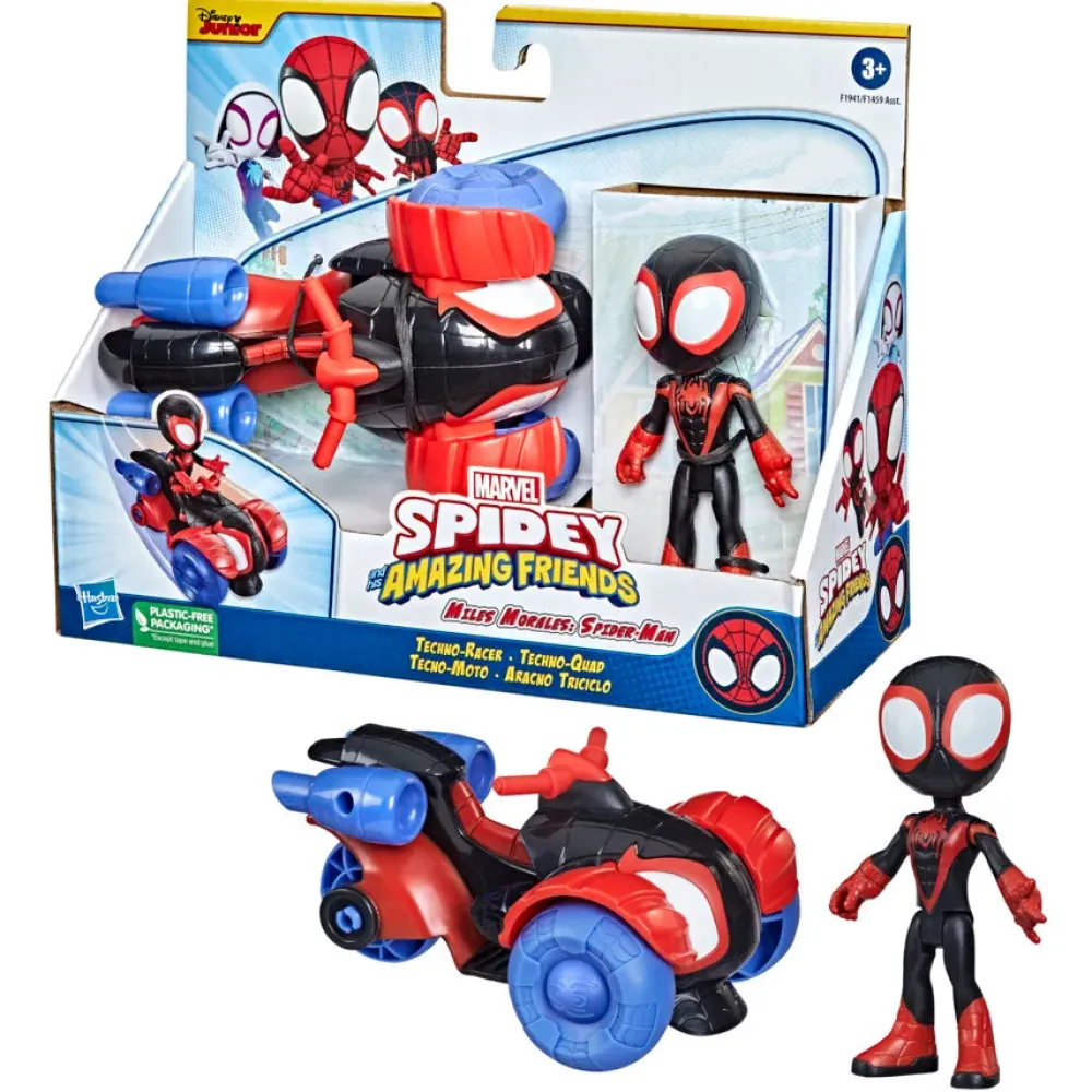 Hasbro Marvel E I Suoi Fantastici Amici, Action Figure Con Vicolo, Per Bambini Dai 3 Anni In Su Mondi Immaginari