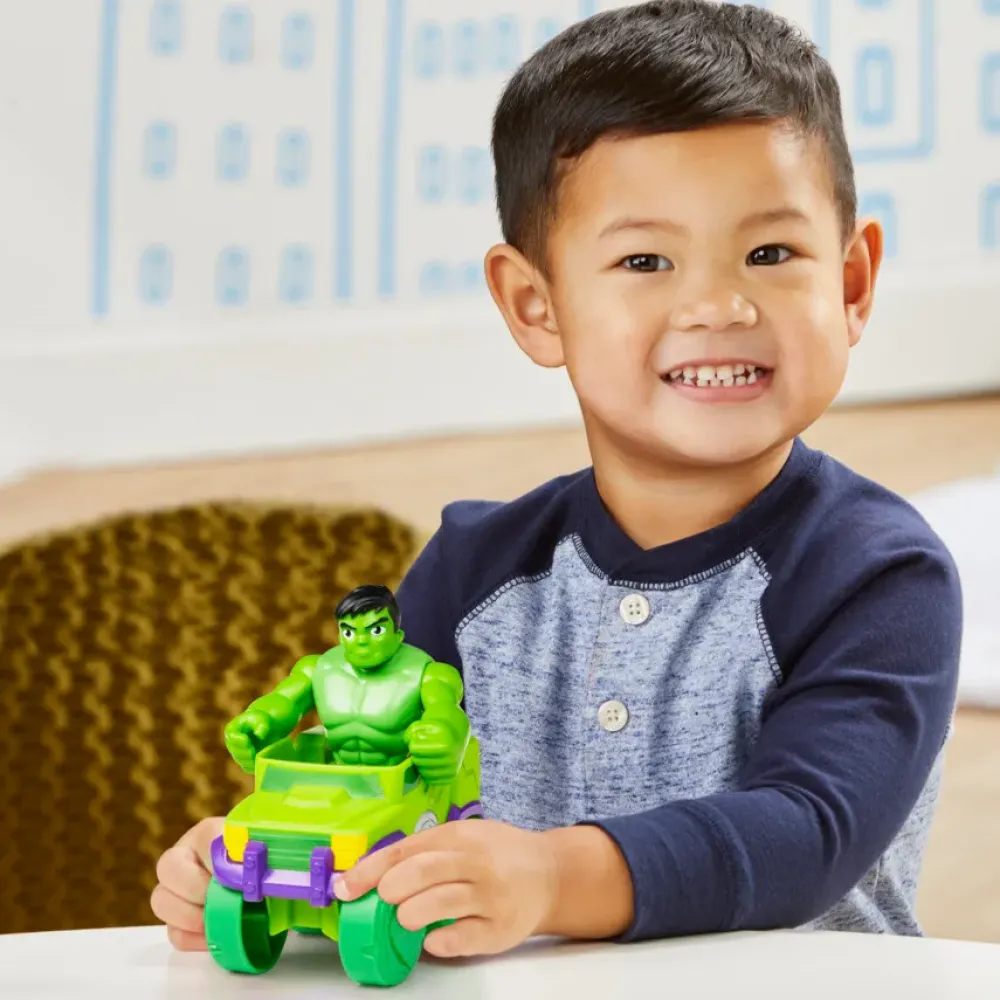 Hasbro Marvel E I Suoi Fantastici Amici, Action Figure Con Vicolo, Per Bambini Dai 3 Anni In Su Mondi Immaginari