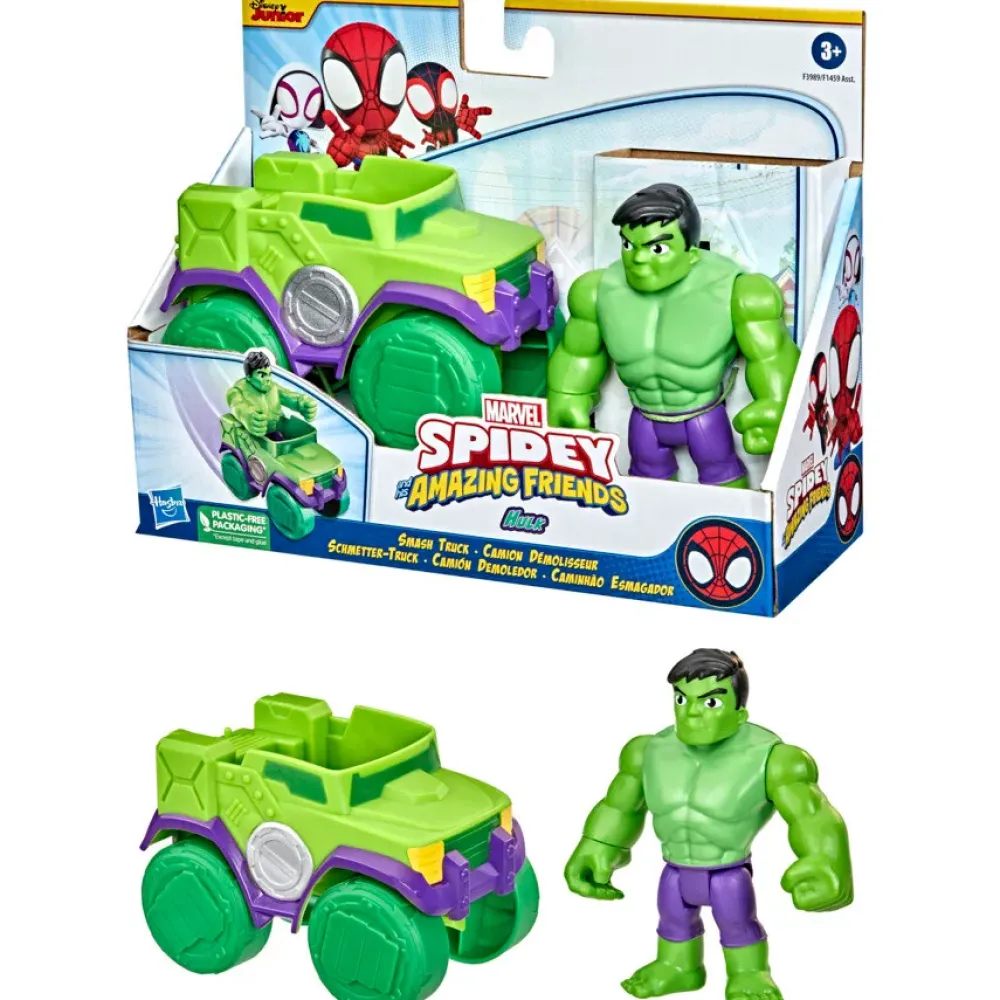 Hasbro Marvel E I Suoi Fantastici Amici, Action Figure Con Vicolo, Per Bambini Dai 3 Anni In Su Mondi Immaginari
