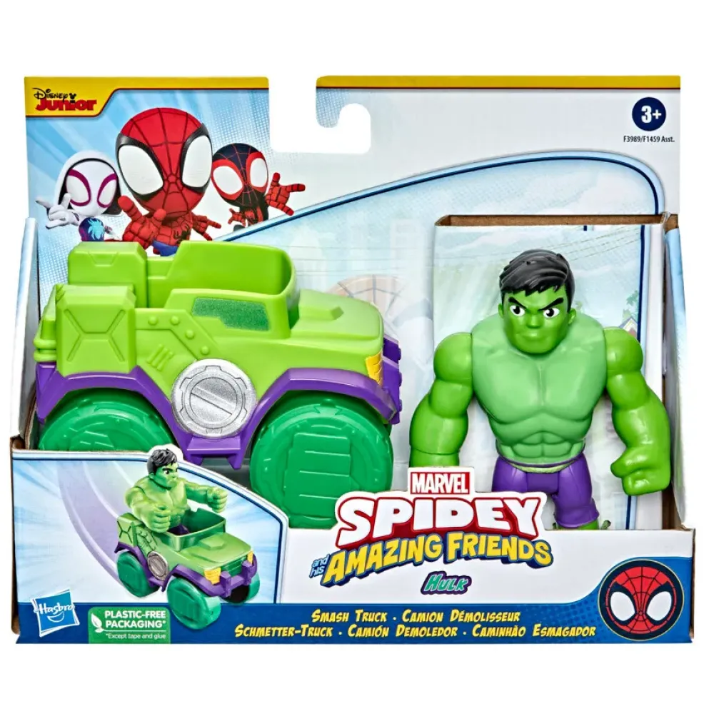 Hasbro Marvel E I Suoi Fantastici Amici, Action Figure Con Vicolo, Per Bambini Dai 3 Anni In Su Mondi Immaginari