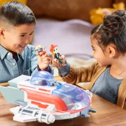 Hasbro Nave The Crimson Firehawk E Action Figure, Giocattoli Di , Giocattoli Per Eta Prescolare (43 Cm) Mondi Immaginari