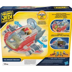 Hasbro Nave The Crimson Firehawk E Action Figure, Giocattoli Di , Giocattoli Per Eta Prescolare (43 Cm) Mondi Immaginari