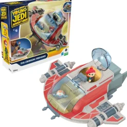 Hasbro Nave The Crimson Firehawk E Action Figure, Giocattoli Di , Giocattoli Per Eta Prescolare (43 Cm) Mondi Immaginari