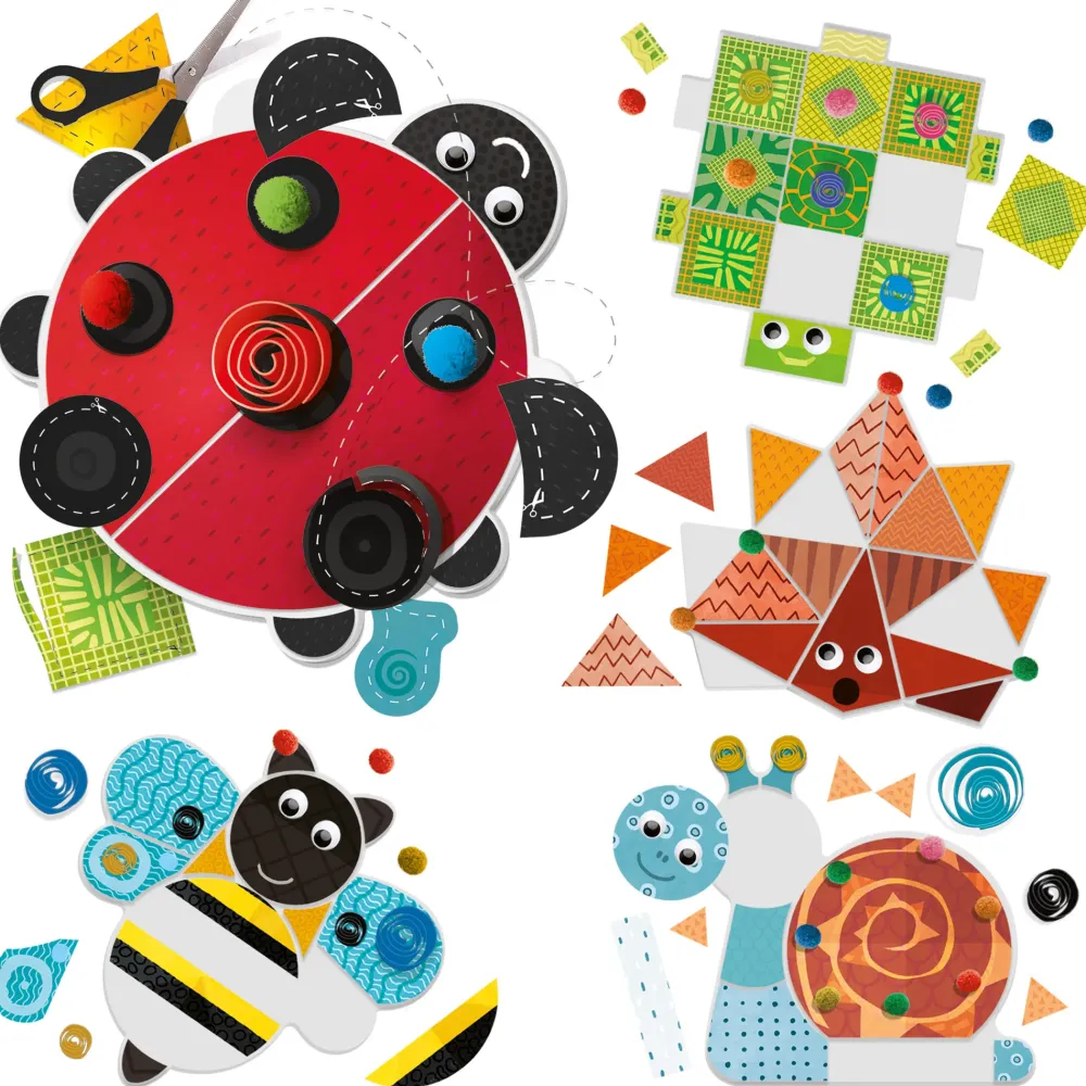 Online Crea Tagliando E Ritagliando Montessori Tagli, Collage, Adesivi