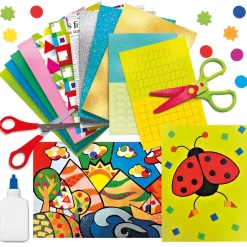 Online Collage Creation Montessori Tagli, Collage, Adesivi