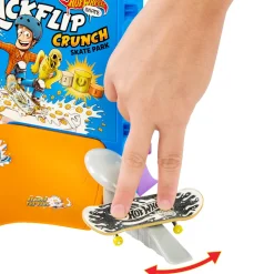 Clearance Skate Ciotola Per Cereali Da Skate Di Tony Hawk, Playset A Tema Cereali Con 1 Fingerboard E 1 Paio Di Scarpine Da Skate Garage E Circuiti