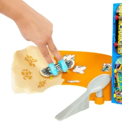 Clearance Skate Ciotola Per Cereali Da Skate Di Tony Hawk, Playset A Tema Cereali Con 1 Fingerboard E 1 Paio Di Scarpine Da Skate Garage E Circuiti