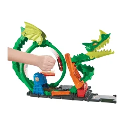 Outlet -Dragone Di Fuoco Con 1 Veicolo Die-Cast Incluso E Stazione Dei Pompieri, Giocattolo Per Bambini 5+ Anni, Hdp03 Garage E Circuiti