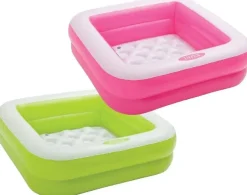 Hot Piscina Baby Rettangolare 85X85X23 Cm Gonfiabili Per Bambini