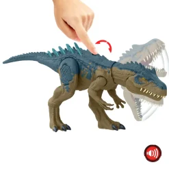 Discount Allosauro Furia Selvaggia, Dinosauro Con Aculei Da Combattimento E Ruggito, Azione D'Attacco Con Il Collo E Morso Attivabili Con Il Pulsante Action Figures