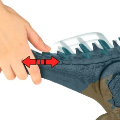 Discount Allosauro Furia Selvaggia, Dinosauro Con Aculei Da Combattimento E Ruggito, Azione D'Attacco Con Il Collo E Morso Attivabili Con Il Pulsante Action Figures