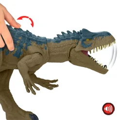 Discount Allosauro Furia Selvaggia, Dinosauro Con Aculei Da Combattimento E Ruggito, Azione D'Attacco Con Il Collo E Morso Attivabili Con Il Pulsante Action Figures