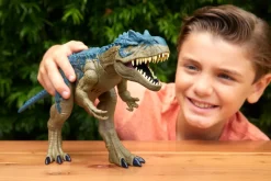 Discount Allosauro Furia Selvaggia, Dinosauro Con Aculei Da Combattimento E Ruggito, Azione D'Attacco Con Il Collo E Morso Attivabili Con Il Pulsante Action Figures