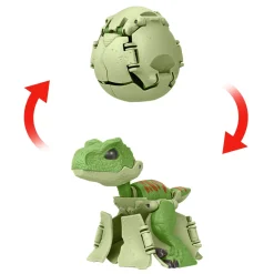 Online Fierce Changers Personaggi Hidden Hatchers, Uovo Giocattolo 2 In 1 Trasformabile In Dinosauro Action Figures