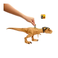 Clearance T-Rex Caccia E Divora, Dinosauro Action Figure Con Azione D'Attacco Doppio Morso, Suoni E Attrezzatura Di Tracciamento, 4+ Anni, Hnt62 Action Figures
