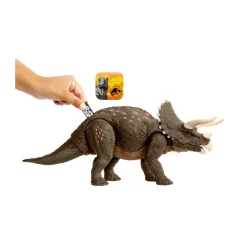Best Triceratopo Protettore Dell'Habitat, Dinosauro Lungo 43+ Cm Difensore Del Deserto, Realizzato Per Il 60% In Plastica Riciclata, 4+ Anni, Hpp88 Action Figures