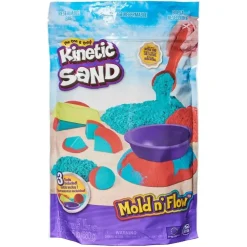 Clearance , Mold N' Flow, 680G Di , Sabbia In 2 Colori, Rossa E Verde, 3 Strumenti Per Modellare E Creare, Gioco Per Bambini E Bambine, 3+ Anni Mosaici, Sabbia, Glitter