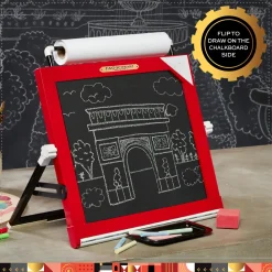 Sale Lavagnetta 3 In 1 Con Led, Gessetti E Pennarelli Kit Artistici E Pittura