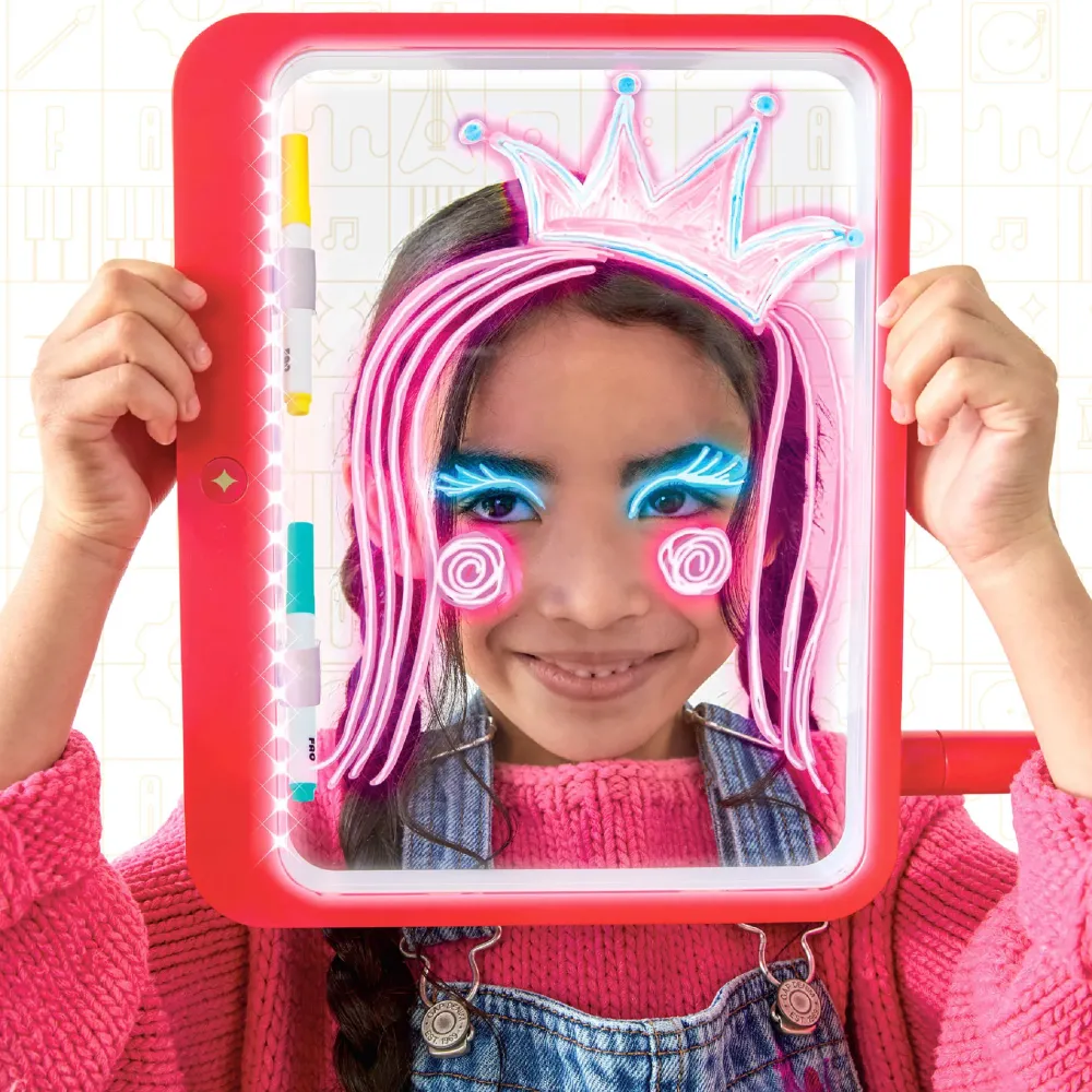 Clearance Lavagnetta Luminosa Glow & Go Portable Kit Artistici E Pittura