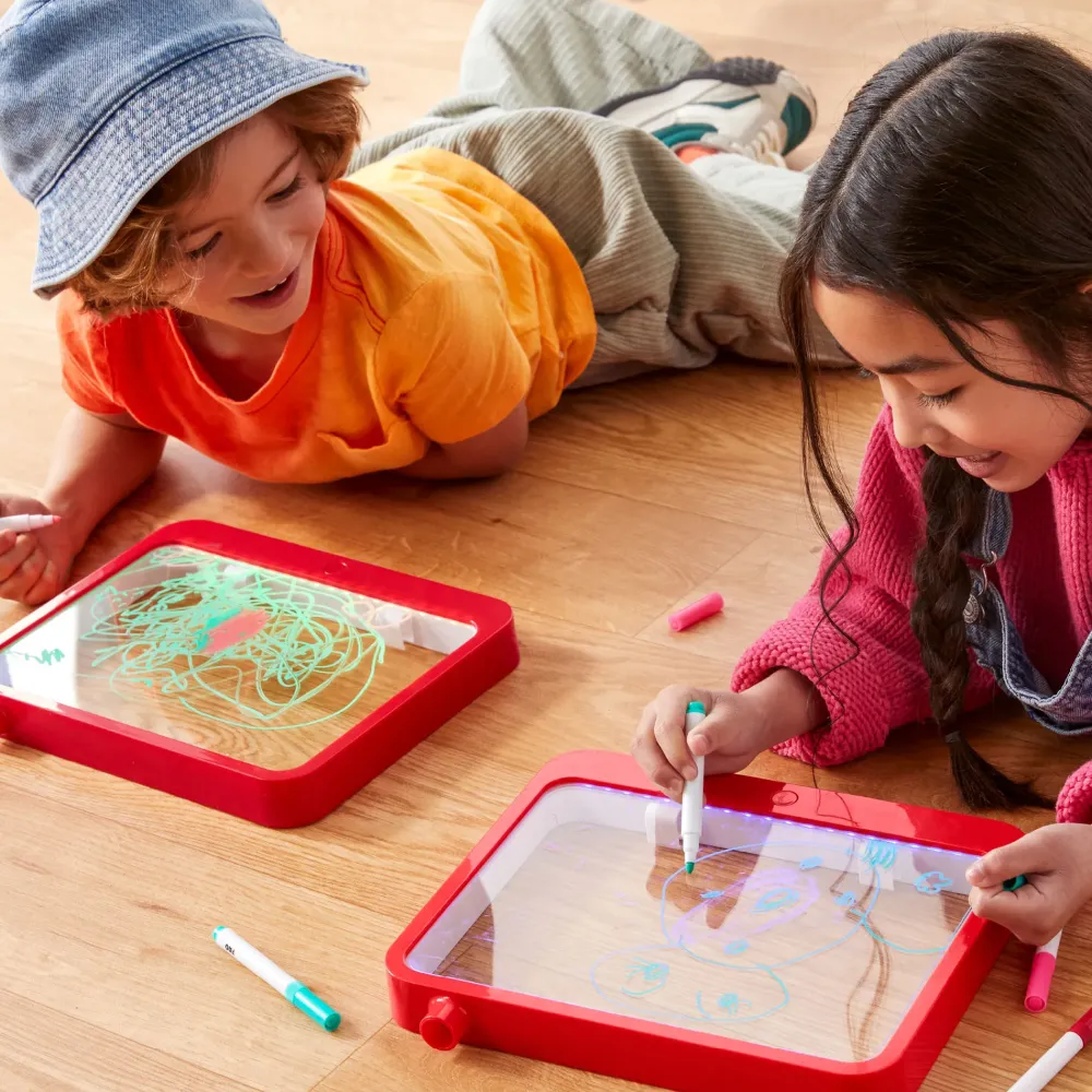 Clearance Lavagnetta Luminosa Glow & Go Portable Kit Artistici E Pittura