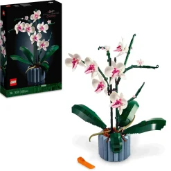 Hot 10311 Orchidea, Set Per Adulti Da Collezione, Hobby Creativi, Modellino Da Costruire In Mattoncini Con Fiori Finti Mattoncini
