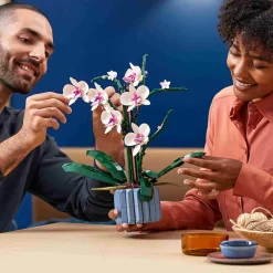 Hot 10311 Orchidea, Set Per Adulti Da Collezione, Hobby Creativi, Modellino Da Costruire In Mattoncini Con Fiori Finti Mattoncini