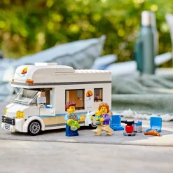 Sale City 60283 Camper Delle Vacanze, Set Di Costruzioni Con Roulotte Giocattolo E Minifigure, Giochi Per Bambini, Idee Regalo Mattoncini