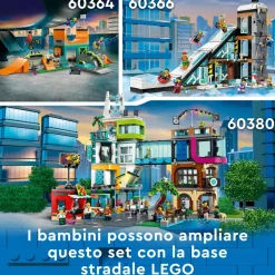 New 60365 Condomini, Modular Building Set Con Stanze Combinabili E 6 Minifigure, Regalo Di Compleanno Per Bambini 6+ Anni Mattoncini