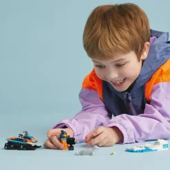 New 60376 Gatto Delle Nevi Artico, Gioco Per Bambini 5+ Anni, Costruzioni Con Veicolo, Foche E Minifigure, Idea Regalo Mattoncini