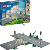 Discount City 60304 Piattaforme Stradali, Set Basi Con Lampioni Fosforescenti, Semafori Giocattolo, Cartelli E Segnaletica, Toys Center Mattoncini