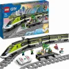 Sale City 60337 Treno Passeggeri Espresso, Con Locomotiva Giocattolo Telecomandata Con Luci E Binari, Giochi Per Bambini Mattoncini