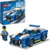 Online City Police Auto Della Polizia, Set Di Costruzione Con Minifigure E Macchina Giocattolo Per Bambini Di 5+ Anni, 60312 Mattoncini