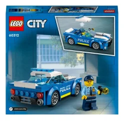 Online City Police Auto Della Polizia, Set Di Costruzione Con Minifigure E Macchina Giocattolo Per Bambini Di 5+ Anni, 60312 Mattoncini