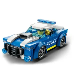Online City Police Auto Della Polizia, Set Di Costruzione Con Minifigure E Macchina Giocattolo Per Bambini Di 5+ Anni, 60312 Mattoncini